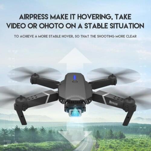 LS-E88 Drone 4k HD Wide Angle Camera 1080P WiFi Foldable Quadcopter Mini Drone Real-time Transmission Helicopter RC Quadcopter