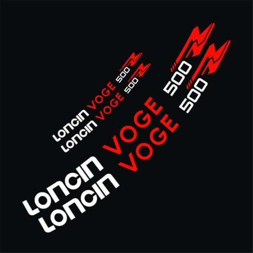 Motorcycle for Loncin Voge 300R 200R 500R 650ds 500ds Wheel Decals Reflective Stickers Rim Stripes Motorbike 300AC LX500 LX300