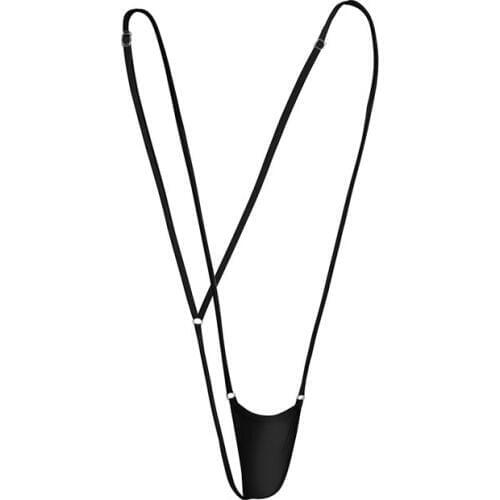 New Sexy Women Lingerie Thong Bikini Underwear Sleepwear Nightwear Women Lingerie Thong Semi See-through Underwear