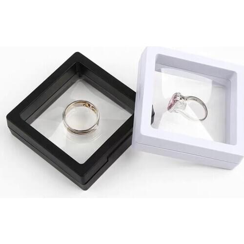 PE Transparent film Storage Box specimen Display stand Show off gift Exquisite Jewelry Box