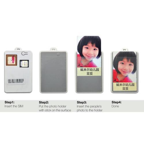 Portable Waterproof GPS tracker T531 T532 school ID Card/Tag hidden for students kids Big and Sensitive GPS antenna built-in