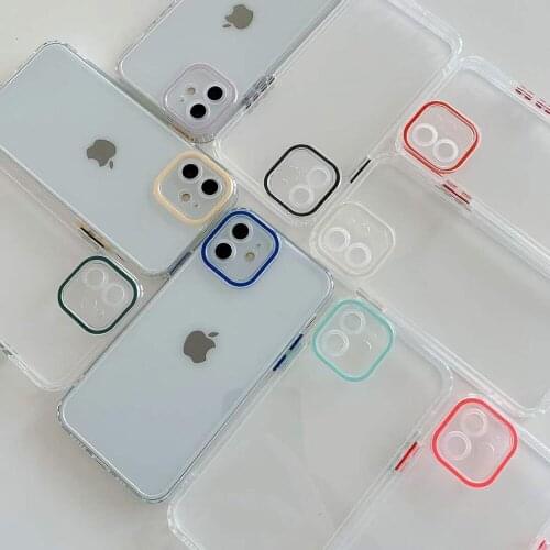 Clear Case For IPhone 12 Pro Max 11 Pro Max Transparent Slim Soft Silicone Phone Cover For IPhone 12 Pro