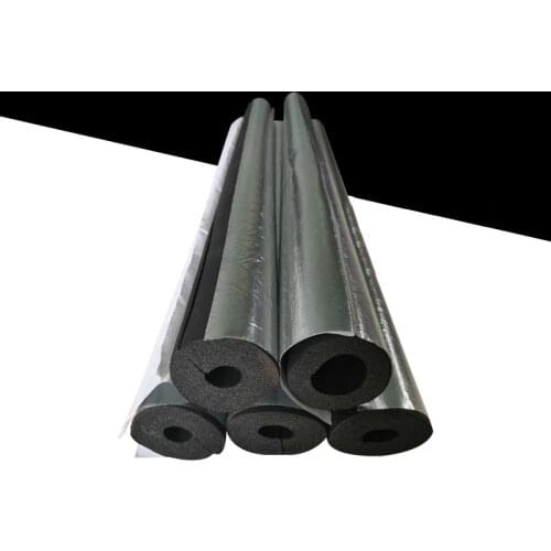 Rubber insulation cotton water pipe insulation sun protection anti-aging flame retardant anti-freeze opening self-adhesive tube