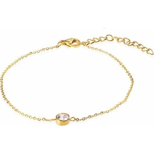 RIR Contracted Stylish Elegant Ladies Stainless Steel Bracelet Single The Minimalist Jewelry Ladys Best Gift