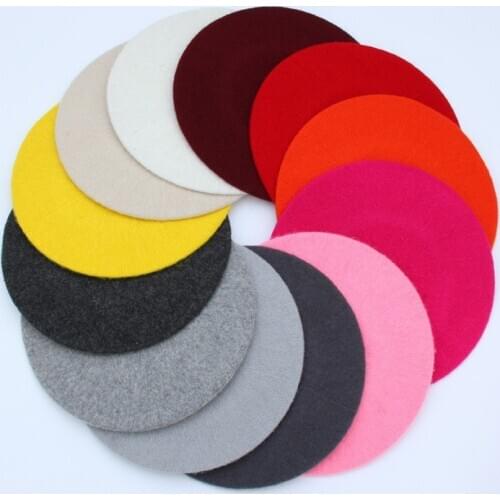 Vintage women casual wool beret Cap Fashion multicolor beret cap Female Lady Cotton Artist pumpkin hat