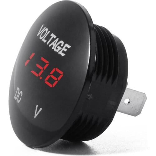 DC 12V-24V LED Panel Digital Voltage Voltmeter Display Voltmeter Car boat