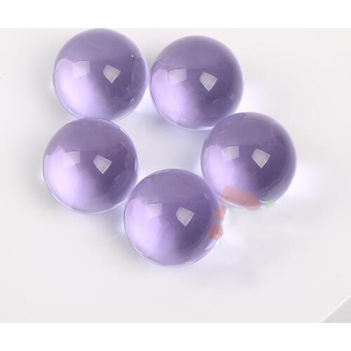 20pcs 22mm Glass Marbles Balls Pinball Machine Charms Clear Home Fish Tank Decoration Vase Aquarium Toys for Kids