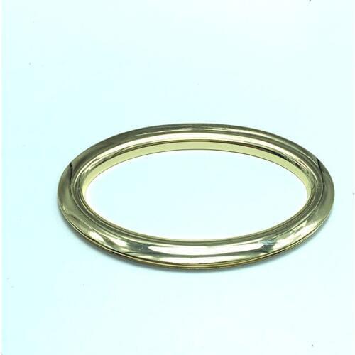 5 pair Shine Gold handbag handle oval bag handle metal handle for handbag 8.5x4.5cm