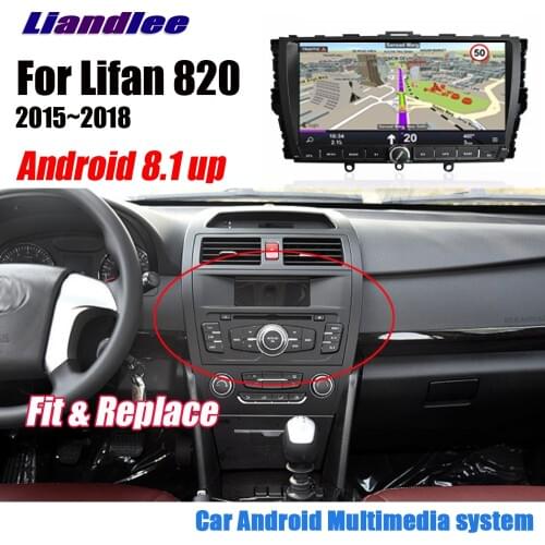 Car Android Multimedia Player For Lifan 820 2015-2018 Stereo Car Radio HD Screen GPS Navigation System Audio Video