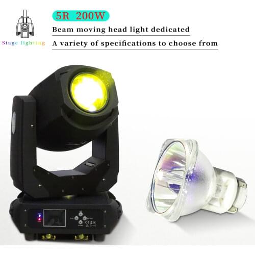 200W 5R Metal Halide Lamp Moving Beam Lamp 200 Beam Platinum Metal Halogen Lamps For 5R 200W Moving Head Light