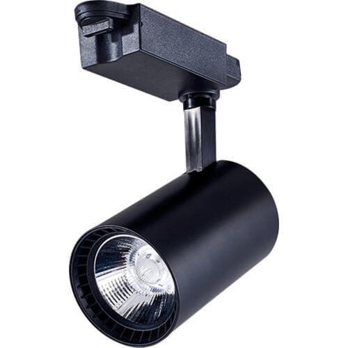 ICOCO 10W COB LED Track Light Clothes Shop Ceiling Lamp Open Mounted Rail Spot Light Super Bright Adjusttable Angle Down Lamp