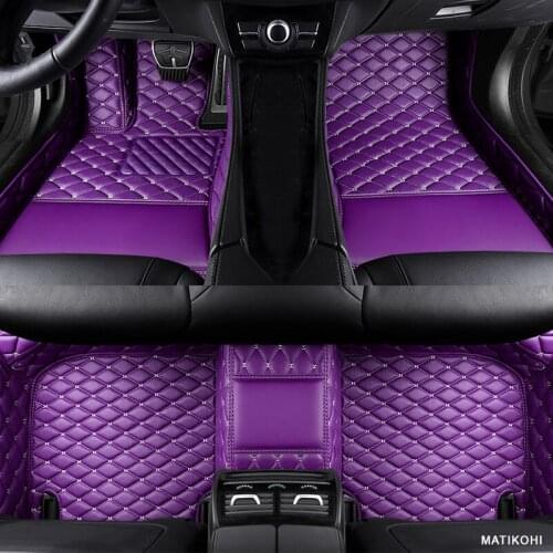 MATIKOHI Custom car floor mats For jeep grand cherokee compass commander renegade waterproof car accessories Foot mats