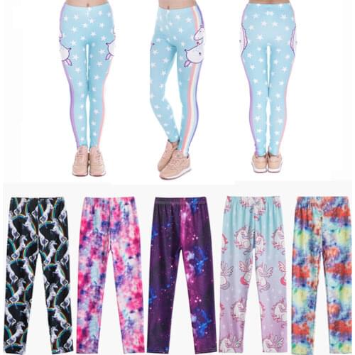 Unicorn Printing Girls Leggings Children Leggings for Girls Cartoon Baby Girls Pants Kids Skinny Pants Spring Autumn Clothes