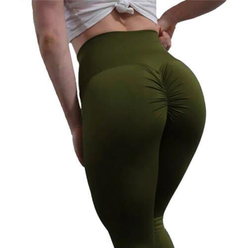 CKAHSBI Fitness Leggings Women High Quality High Waist Push Up Legging Elastic Sports Sexy Pants Bodybuilding Workout Pants