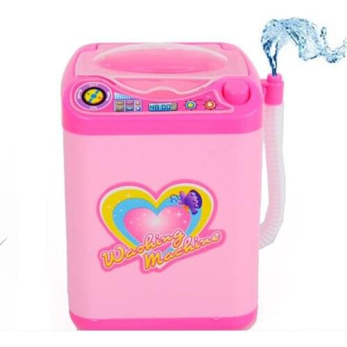 Mini Multifunction Kids Washing Machine Toy Children Pretend Play Toy Simulation Washing Machine Toys as Gift