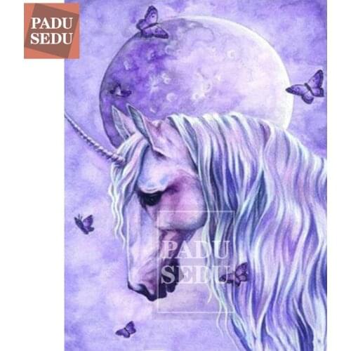 Full Square Set 5D DIY Diamond Painting Unicorns 3D Daimond Embroidery Unicorn Decoration Cross Stitch Home Decor For Girls Room