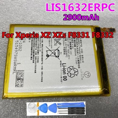 Original New LIS1632ERPC Battery For Sony Xperia XZ XZs F8331 F8332 2900mAh