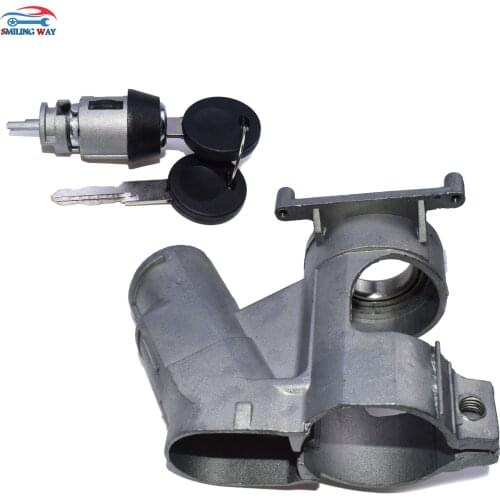 Steering Ignition Switch Lock Barrel Cylinder Keys For VW Golf 1 2 3 I II MK1 MK2 Jetta Cabrio Caddy Scirocco Passat Polo Vento