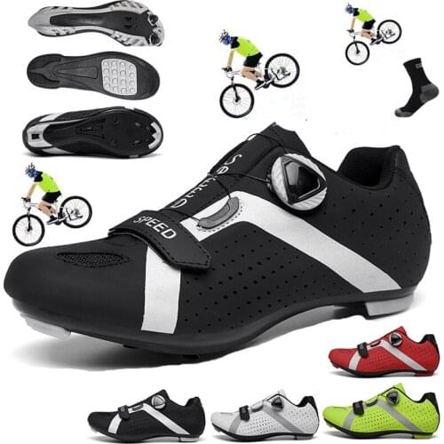 Sapatilha Ciclismo Professional Athletic Bicycle Road Cycling Shoes Breathable Men Self-Locking Bike Women Cycling Sneakers