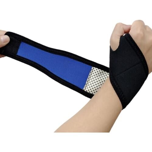 Self-Heating Wristband Sports Protection Professional Wrist Pad Wrist Brace For Workout Gym Power Training Bracers Men Women