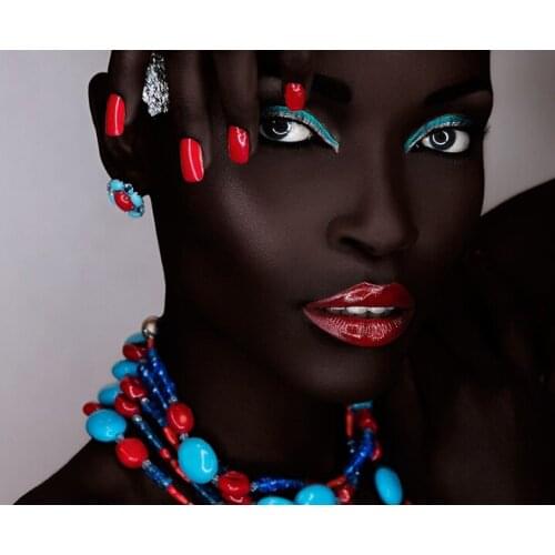 Special shape, diamond embroidery, African female 5D, diamond painting, cross stitch, 3D square, diamond mosaic, home decoration