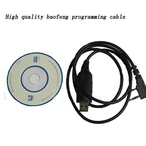 BEST Original USB BAOFENG Programming Cable For BAOFENG UV-5R UV-82 BF-888S UV-B5 UV-B6 Kenwood PUXING Baofeng uv 5r Accessorie