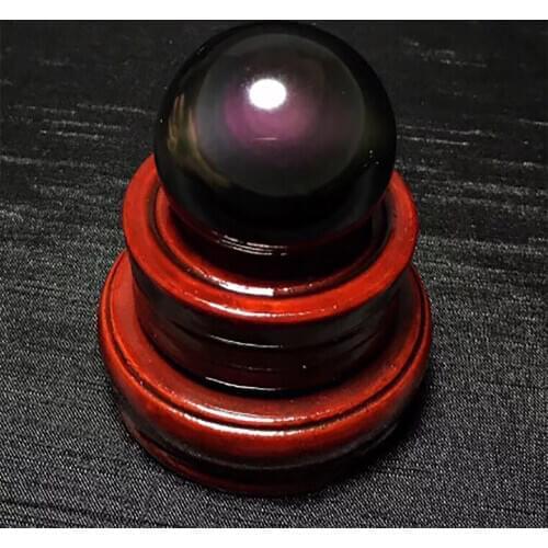 High Quality Natural Rainbow Eye Obsidian Reiki Stone Healing Crystal For Gift Decoration