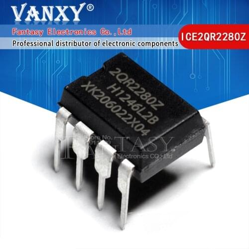 1pcs ICE2QR2280Z DIP7 ICE2QR2280 DIP 2QR2280Z DIP-7