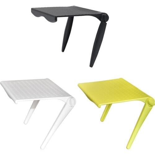 1PC TV Screen Top Shelf Adjustable Foldable Computer Monitor Desktop Stand TV Rack Desk Storage Rack for Wireless RouterCosmetic