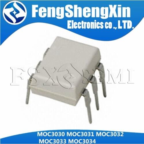10PCS MOC3030 MOC3031 MOC3032 MOC3033 MOC3034 DIP-6 DIP SOP-6 SOP optical coupler