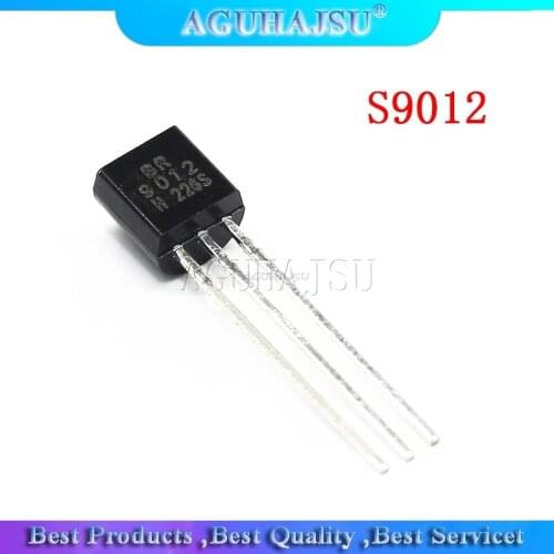 100PCS S9012 TO-92 9012 TO92 triode transistor New original