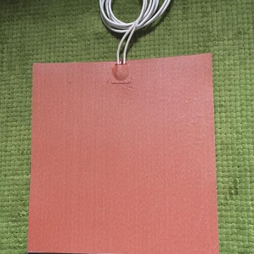 150x250mm 230v 500W Silicone heating pad heater for 3d printer heat bed silicone heater for an adhesive heating pad Warming