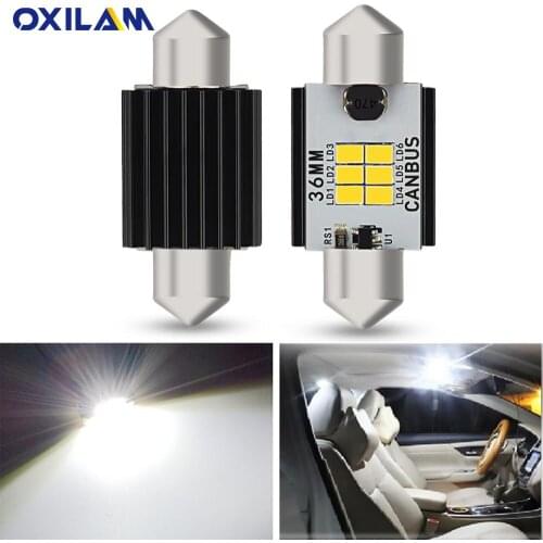 2pcs C5W LED Festoon 31mm 36mm 41mm Canbus Light For Kia Sportage Ceed Rio 3 4 K2 K5 KX5 Sorento Dome Reading License Plate Lamp