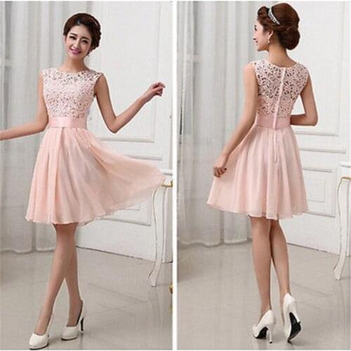 2018 New Women Sexy Lace Chiffon Dresses Formal OL Working Elegant Dress Vestidos