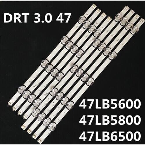 8PCS LED Backlight Lamp strip 6916L-1715A For LG 47 inches TV innotek DRT 3.0 47" 47LB6300 47GB6500 47LB652V 47lb650v LC470DUH