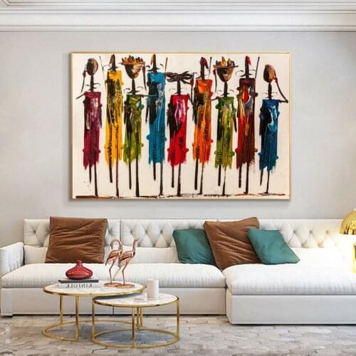 Abstract Colorful Graffiti Oil Painting Canvas Painting Wall Art Print Modern Street Art Posters Picture for Living Room Cuadros