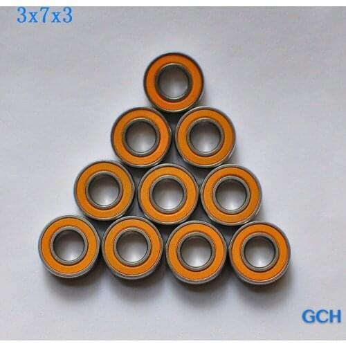 FREE SHIPPING 10PCS 3X7X3mm S683 2OS CB ABEC7 Hybrid Ceramic Bearing For Fishing Reel By GCH