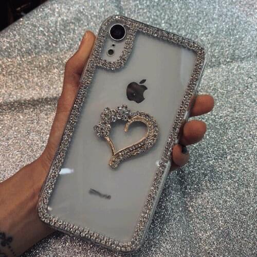 For iPhone 11 Pro MAX XR XS MAX X 8 7 Plus SE 2020 Luxury Clear Case For iPhone XR XS MAX 8 7 6 6S Plus Phone Case