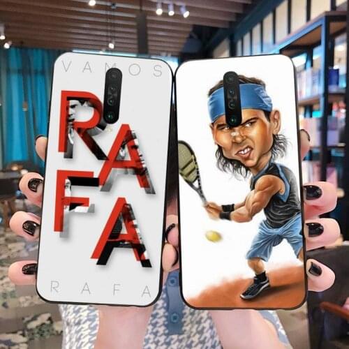 CUTEWANAN Rafael Nadal Coque Shell Phone Case for Redmi Note 8 8A 8T 7 6 6A 5 5A 4 4X 4A Go Pro