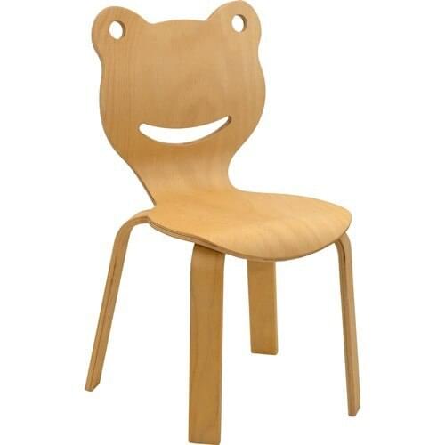 Ens Kids Collection FROG Naturel Kids Chair 2 - 7 Years Old