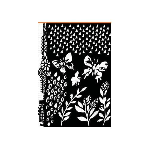 Background Butterfly Mask Stencil plastic graduation for diy scrapbook / album decoration embossed diy paper card c2