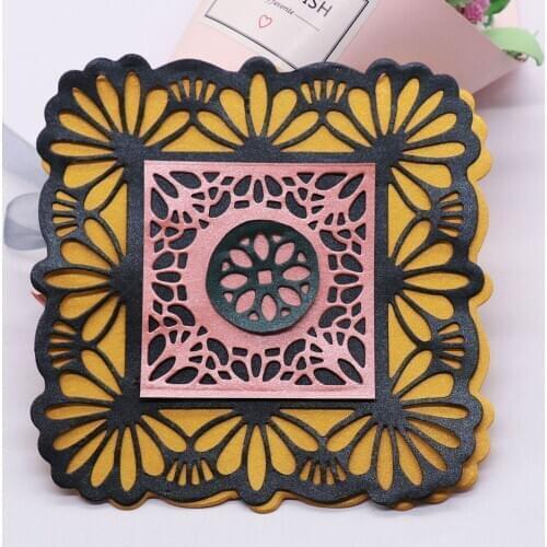 LC983 Geometric Pattern Metal Cutting Dies DIY Scrapbooking Album Paper Cards Craft Embossing Making Template Stencil Dies2020