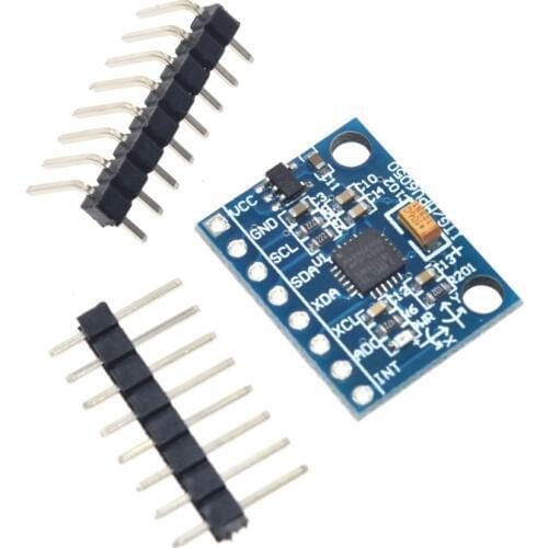 GY-521 MPU6050 MPU-6050 Sensor Module For Arduino 3 Axis Gyroscope Accelerometer Diy Smart Robot Toy Kit Car Tank Chassis