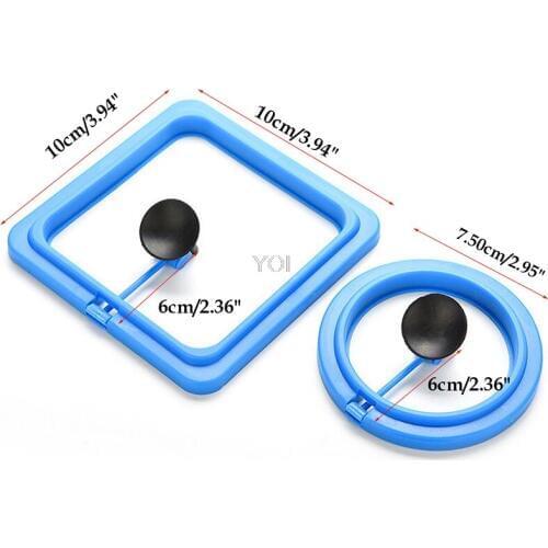 Feeding Ring Aquarium Fish Tank Station Floating Food Tary Feeder Square/Circle