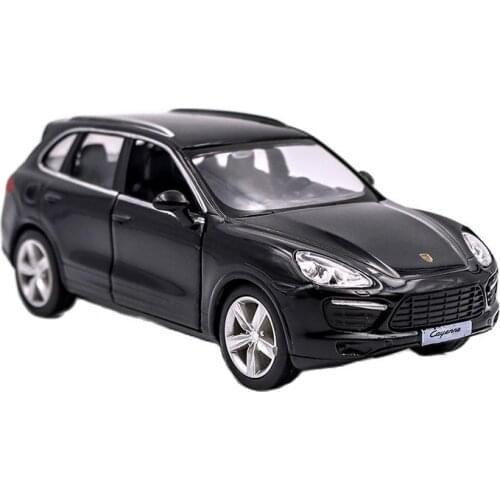 Porsche Cayenne 1/36 Metal Vehicle Diecast Pull Back Cars Model Toys for Boy Collection Xmas Gift Office Home Decoration