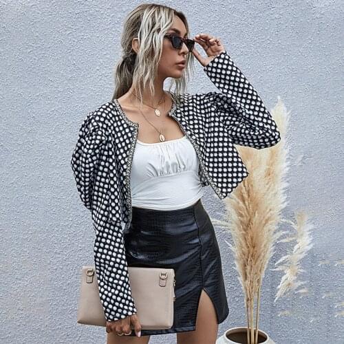 New casual short coat upper clothes small fragrant women 2021 spring and autumn new products