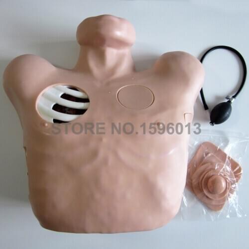 Pneumothorax Drainage Chest Artifical Hydrothorax Thoracentesis Nursing Teaching Simulator