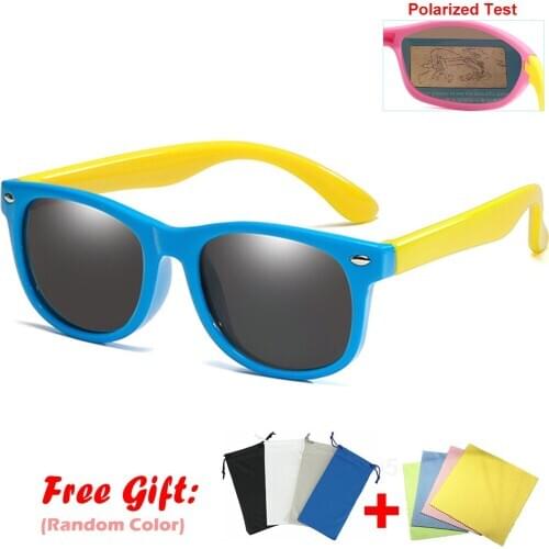 Polarized Kids Sunglasses Boys Girls Baby Infant Fashion Sun Glasses UV400 Eyewear Child Shades Gafas Infantil 2020 New