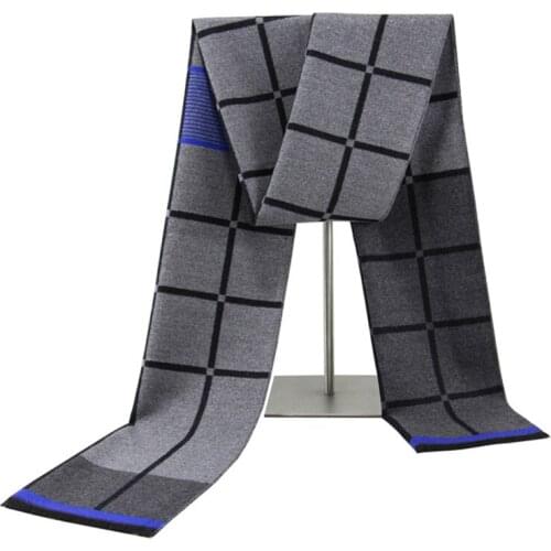 Scarf for Men,2020 New Mens Scarf, Winter Warm Scarf, Plaid Scarf, Cashmere Scarf