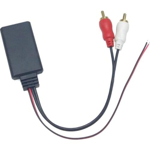 Universal 12V Car Bluetooth AUX Receiver Module 2RCA Cable Radio Adapter Stereo T3EF